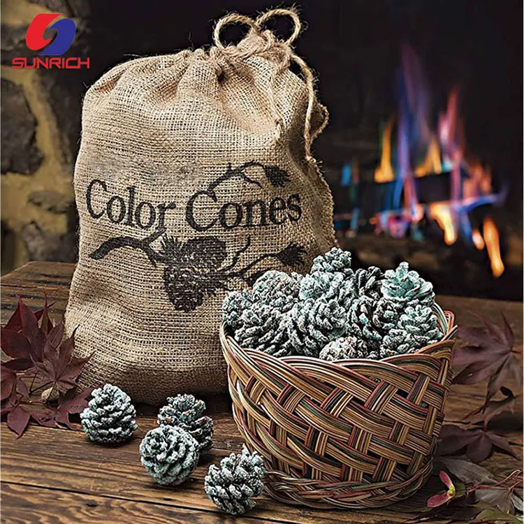 Color Pine Cones