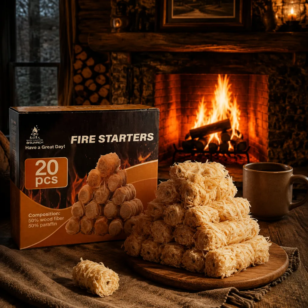 Fireplace fire starters