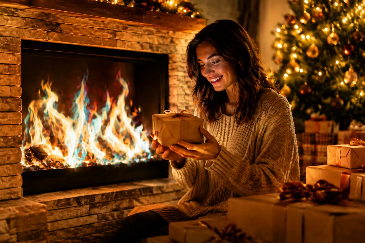 Magic fire powder gift packaging