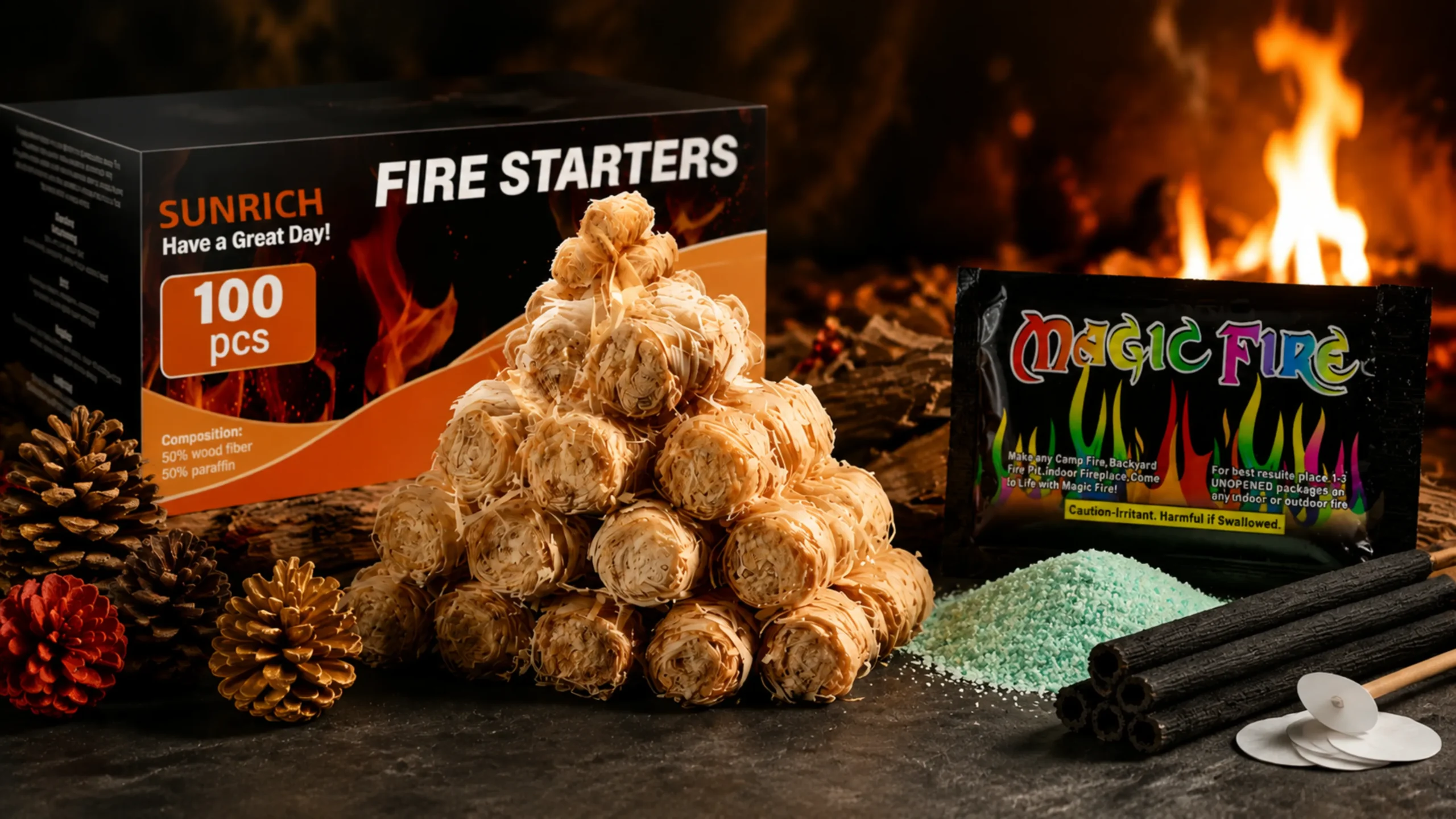 Outdoor fire products manufacturer for wholesale and private label buyers