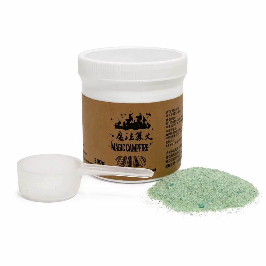 Magic fire powder shaker bottle