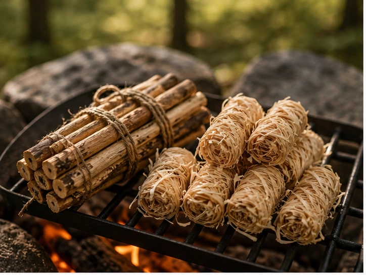 Camping fire starters for campfire accessories