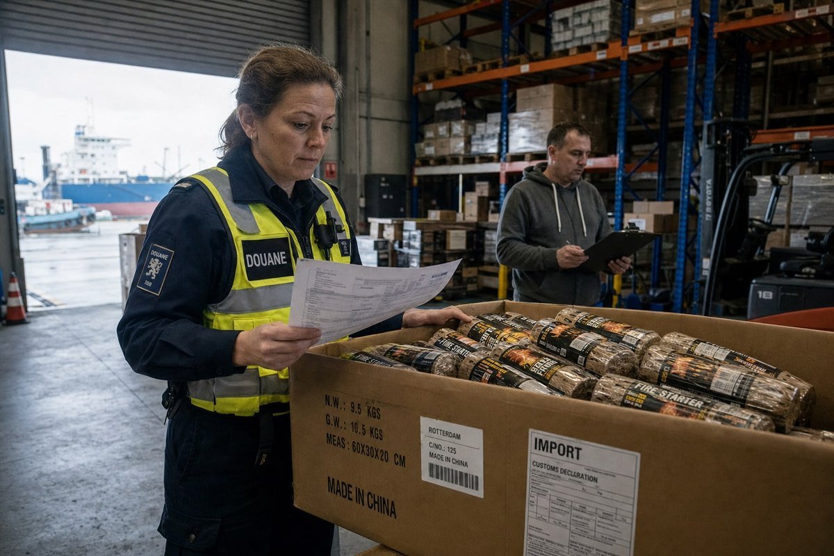 Tariffs and customs duties expected when importing wood fire starters using HS codes (ID#4)