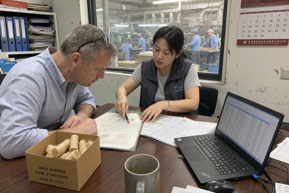 Verifying supplier compliance with ISO 9001, BSCI, and CE certification standards (ID#3)