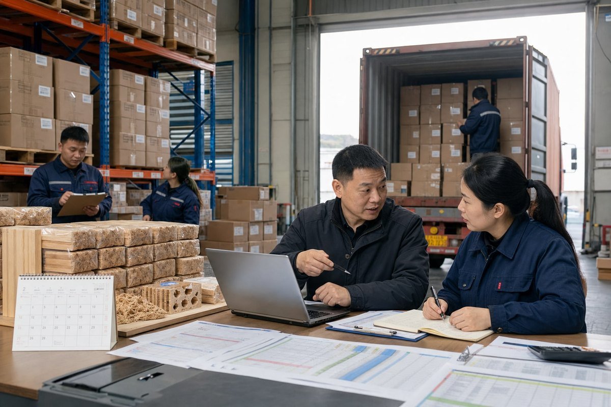 Peak Season Order Timing Recommended 4–6 month order window before peak wood fire starter season demand (ID#2)
