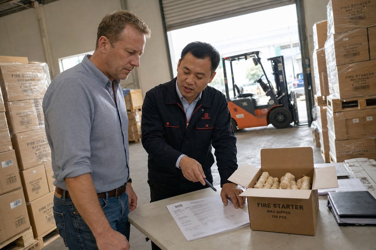 Packaging MOQ Guide Minimum order quantities for branded wood fire starter packaging options (ID#4)