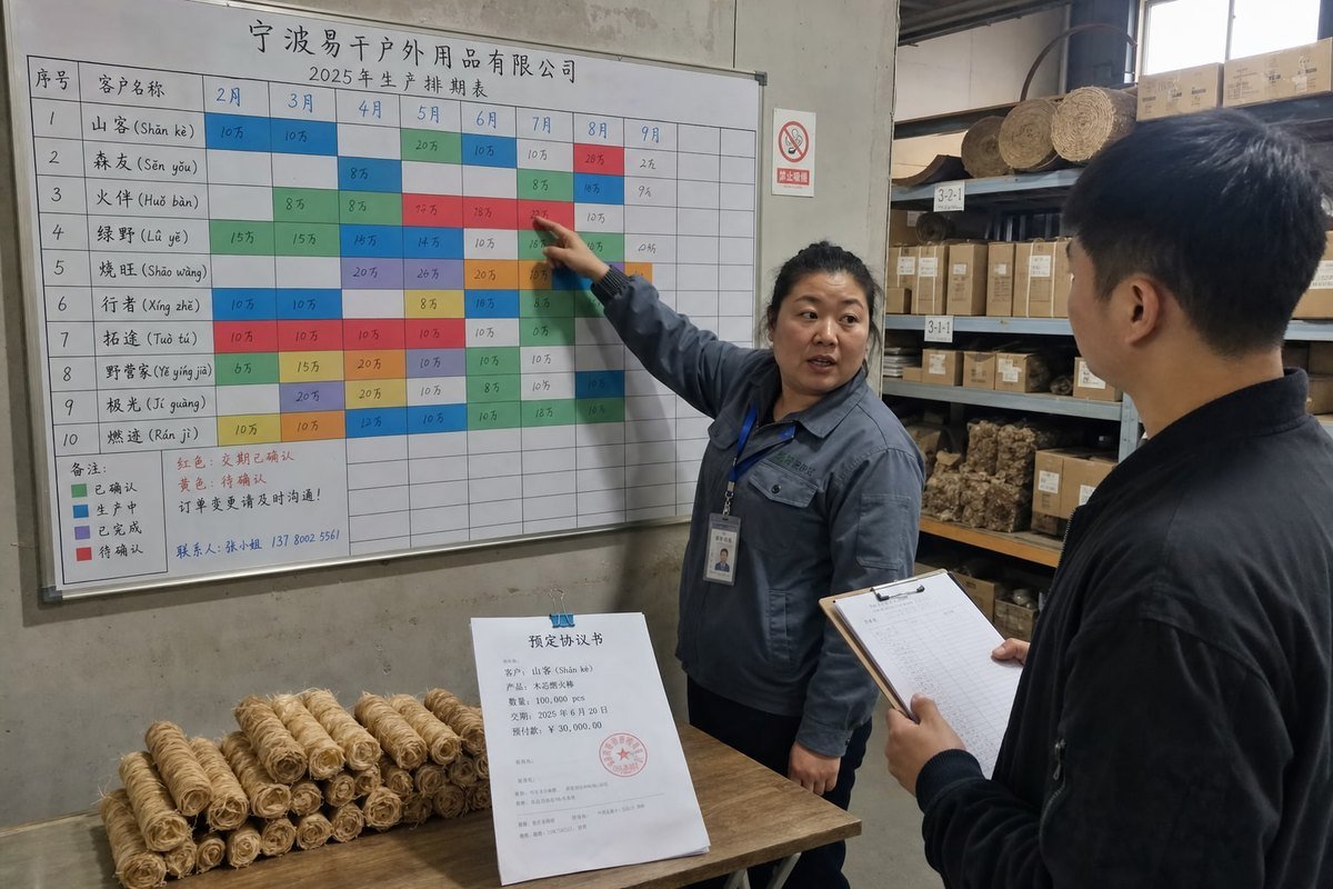 Reserve Factory Capacity Factory production planning process to lock in capacity before peak season demand (ID#2)