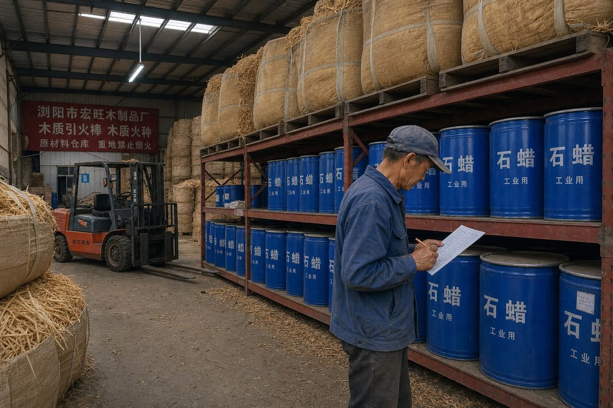 Ensure Bulk Order Quality Quality control steps ensuring consistency in bulk pre-season fire starter orders (ID#4)