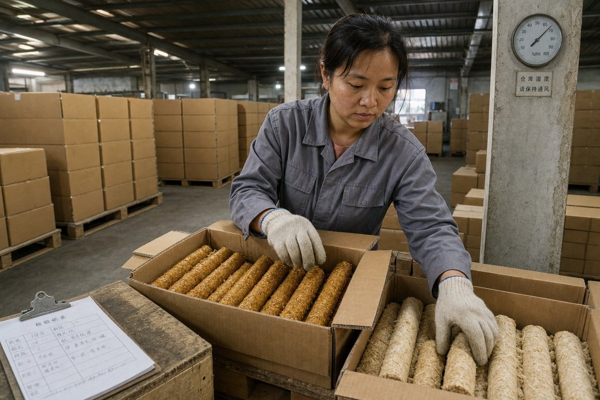 Factory process control ensures consistent quality across large fire starter orders (ID#4)