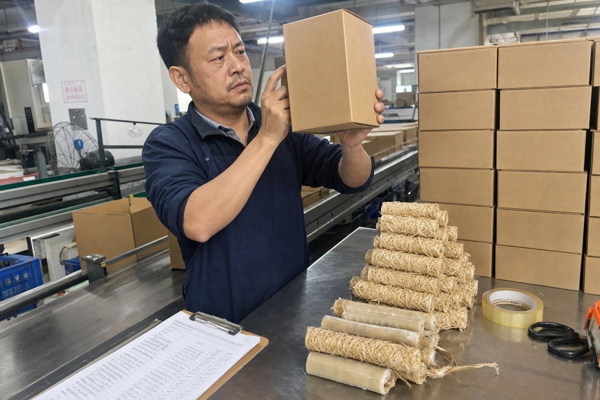 Wax-based wood rolls offer more branding flexibility for private-label fire starter packaging (ID#5)
