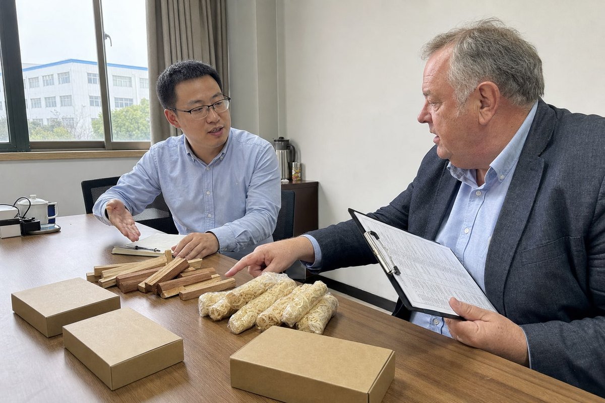 Private-Label Product Selection Choosing fatwood or compressed wood fiber starters for private-label product positioning and target markets (ID#3)