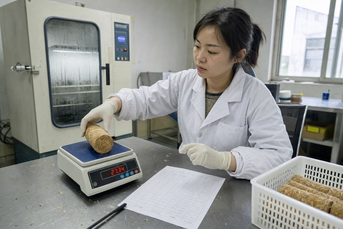 Moisture Resistance Testing Testing wood fire starters for moisture resistance and shelf life during sampling (ID#3)