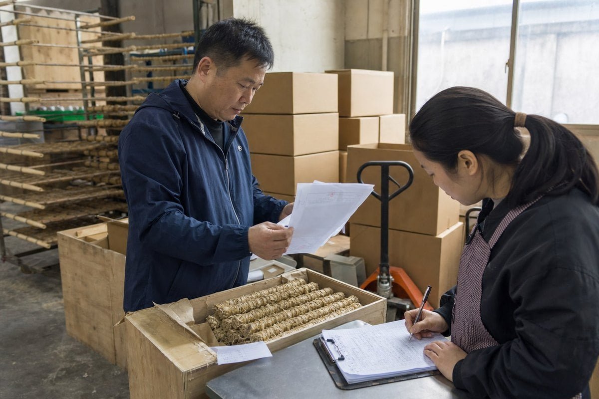 Spotting fraud signals when sourcing wood fire starters from suppliers (ID#1)