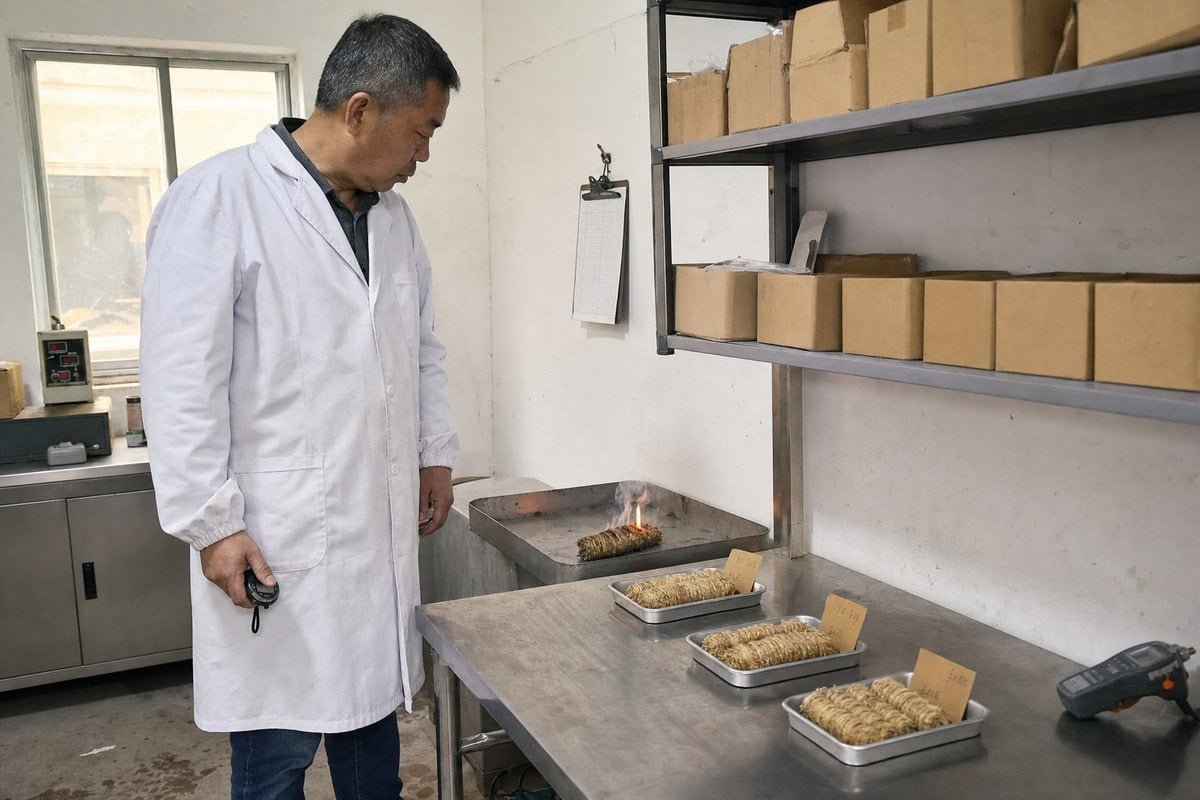 Certificações e Garantias de Qualidade Required certifications and quality guarantees for wood fire starter supply contracts (ID#4)