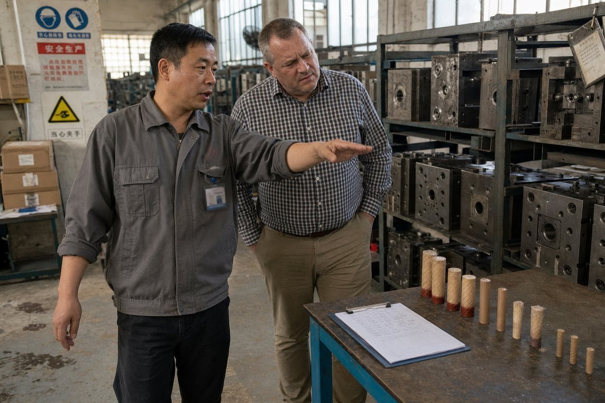 Evaluating a supplier's mold development capability for exclusive wood fire starter partnership (ID#1)
