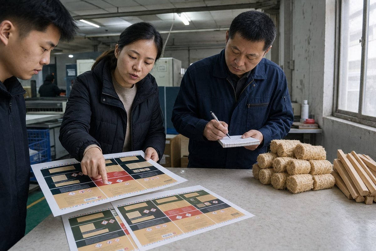 Sunrich customizes warning label wording and pictograms for different export markets (ID#3)
