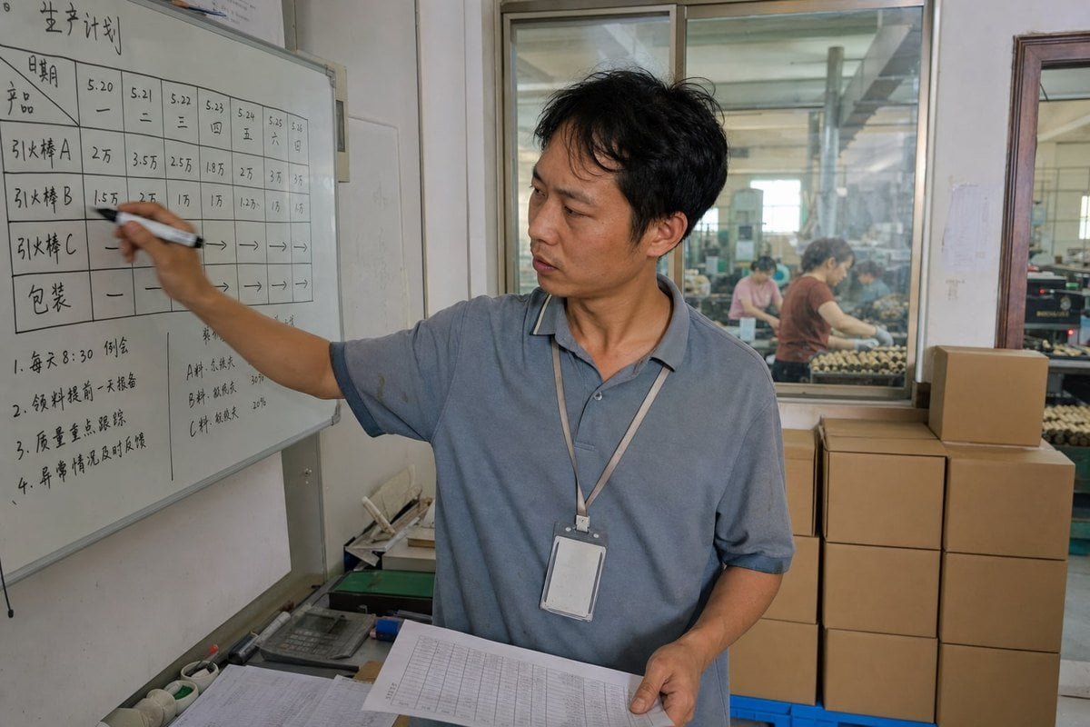 Reorder Point Strategy Reorder point formula using lead time and safety stock for fire starters (ID#2)