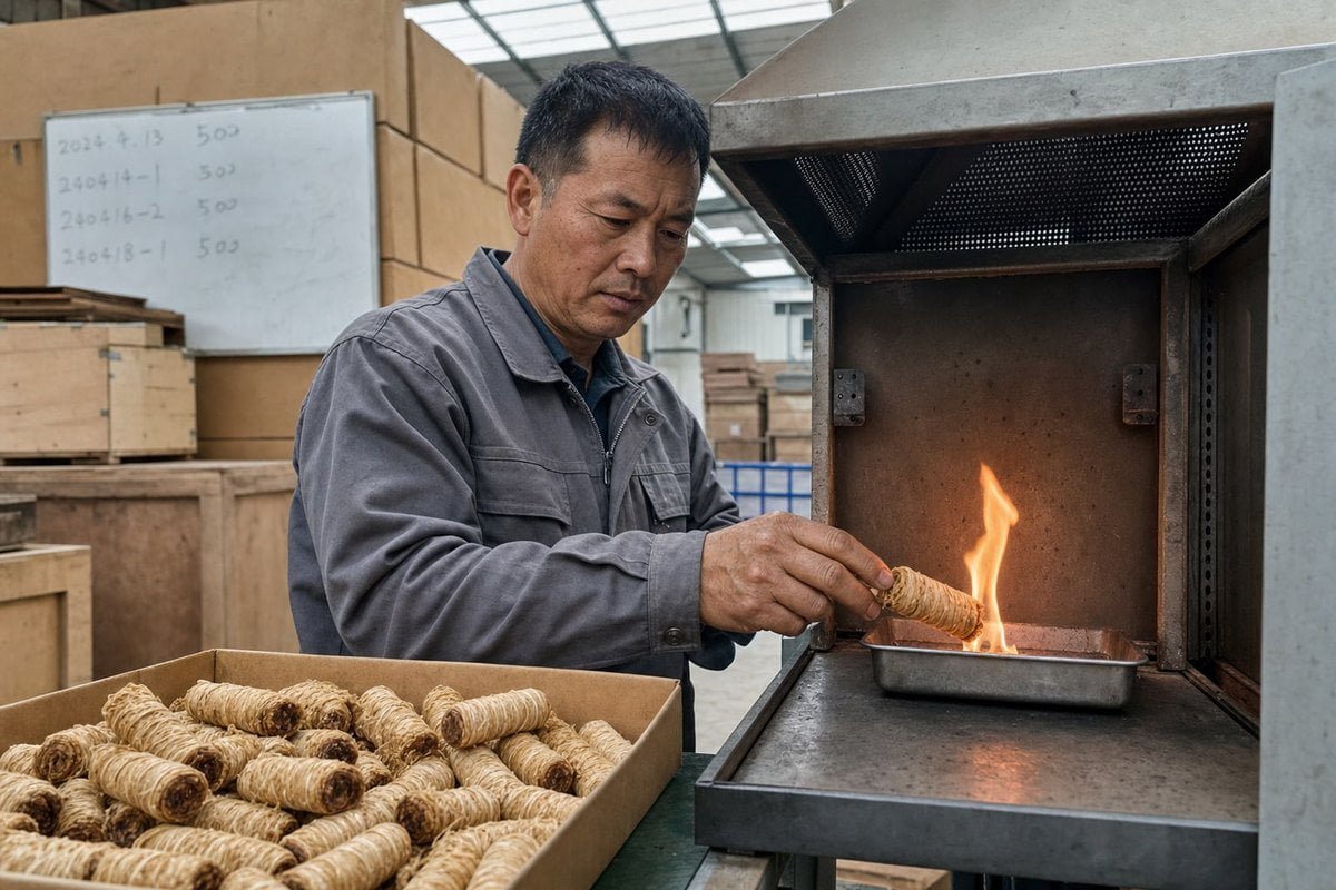 Fire starter product parameters influencing combustion efficiency at high altitude (ID#1)