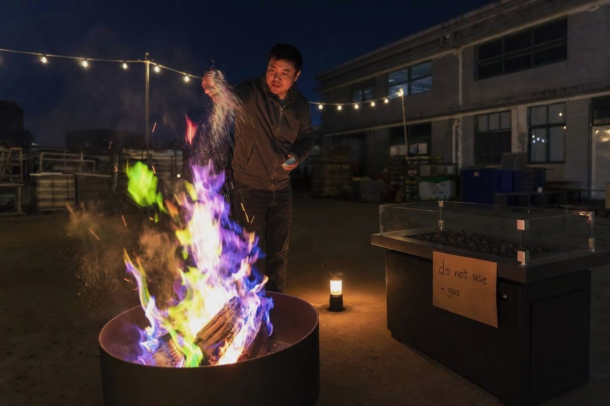 Packaging and warning label requirements for importing color-flame products (ID#5)