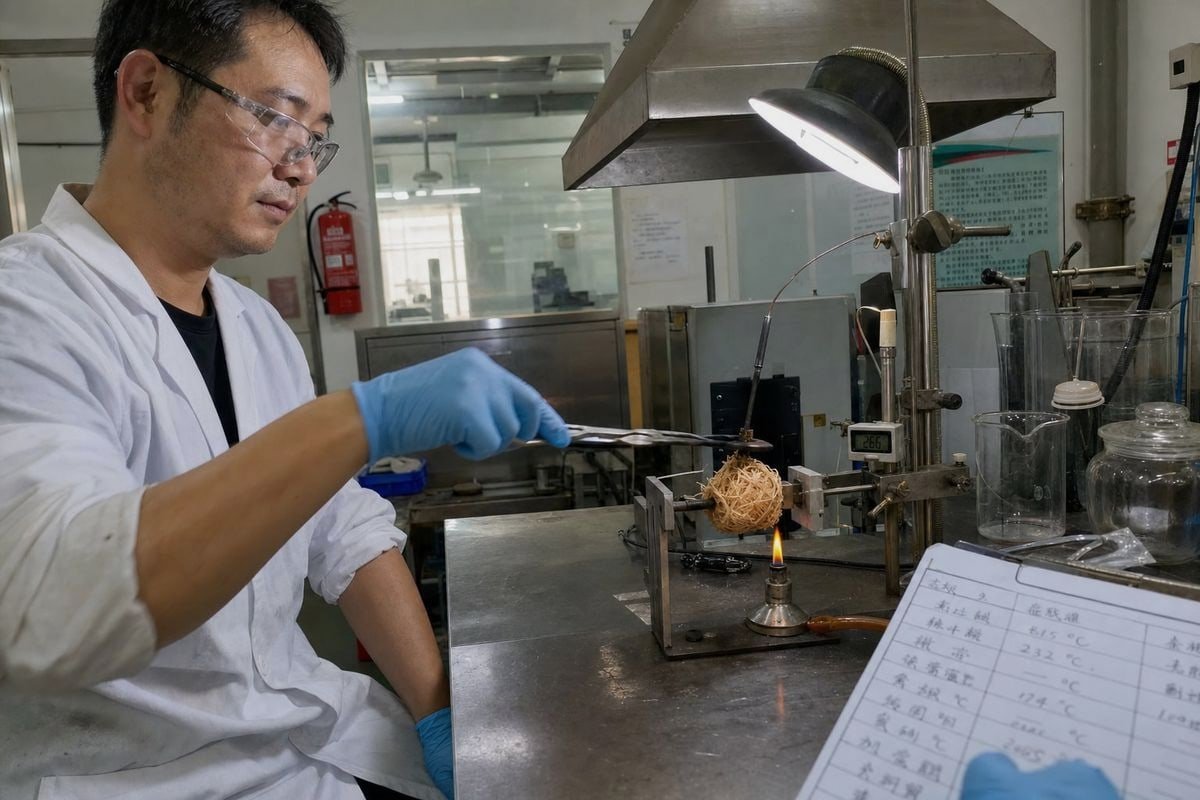 Certifications and test reports to verify before approving wood fire starter packaging (ID#4)