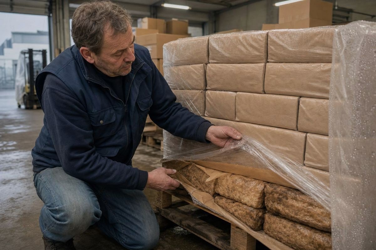 Moisture Absorption Storage Wood fire starters stored in humid conditions absorbing moisture and turning soft (ID#2)