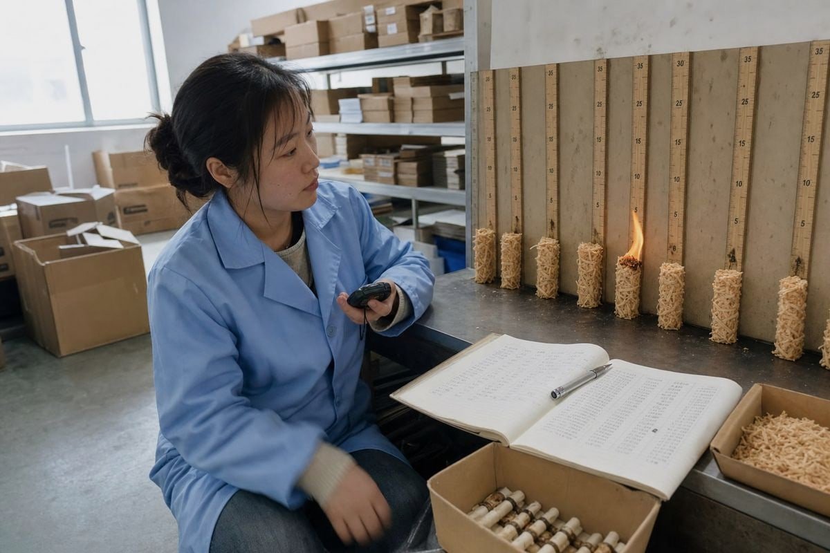 Ignition Success Rate Testing Testing method verifying supplier claimed ignition success rate through 20 trials (ID#2)