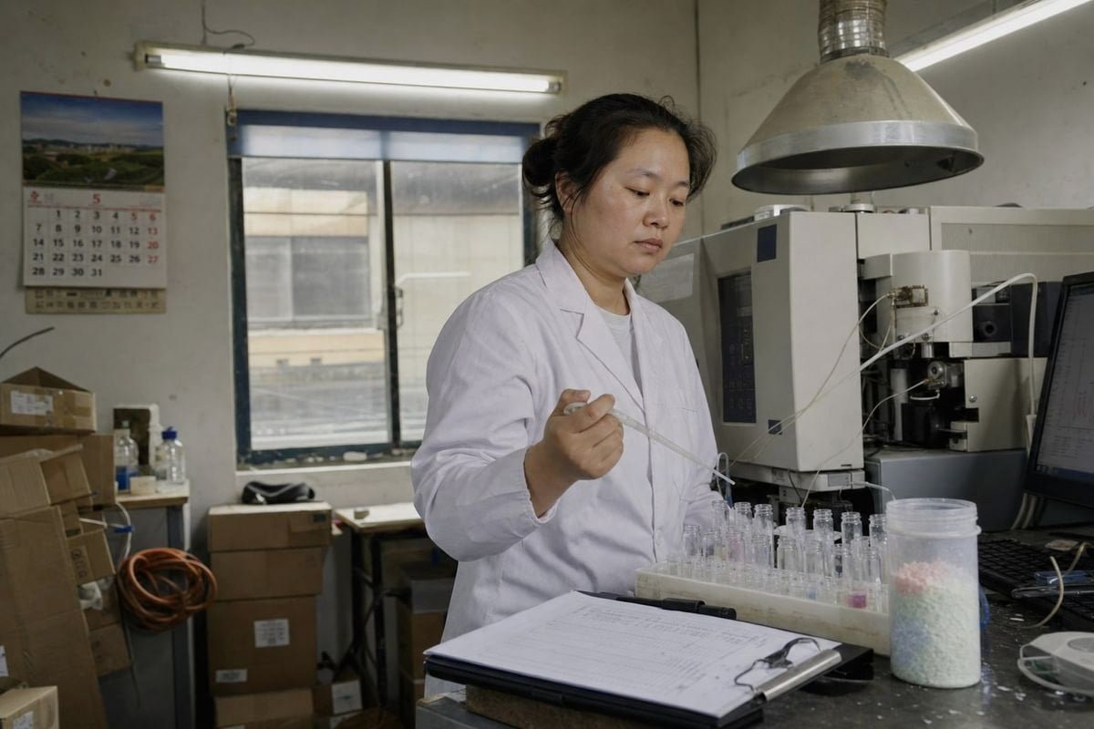 Batch-to-batch inconsistencies affecting metal salt concentration and flame color performance (ID#4)