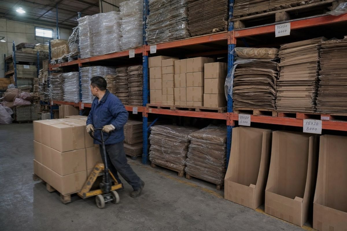 Dividir un lote de producción en múltiples formatos de embalaje como cajas y bolsas a granel (ID#4)