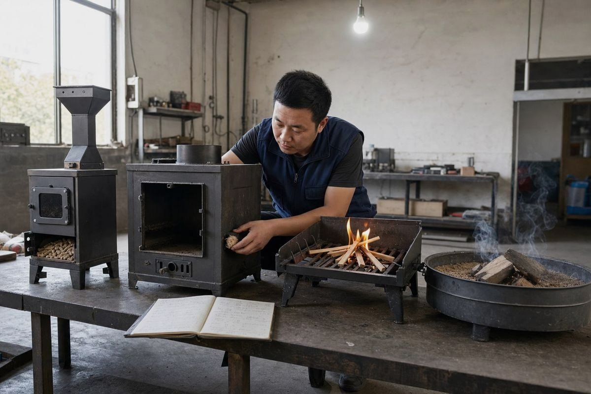 Stove Compatibility Matching Matching wood fire starters to stove types based on airflow, placement, and fuel needs (ID#2)