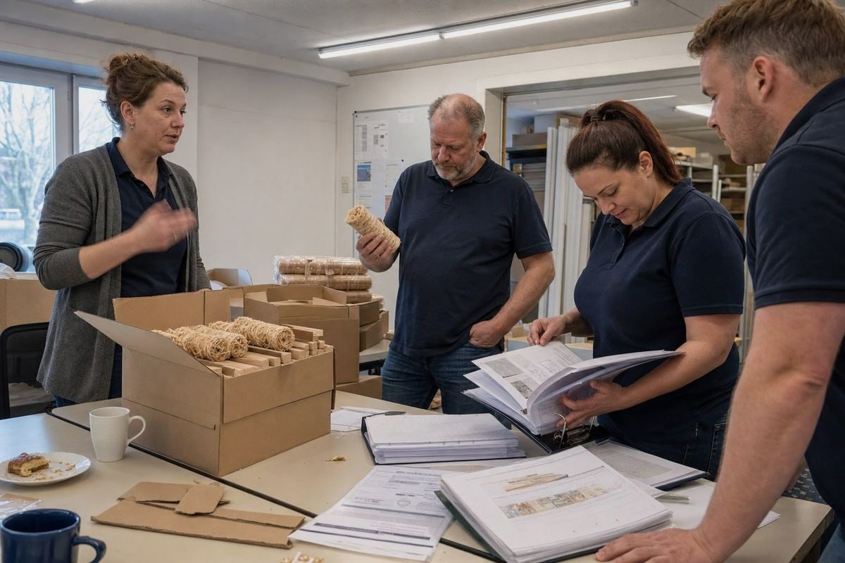 Product knowledge materials checklist for wood fire starter staff training (ID#1)