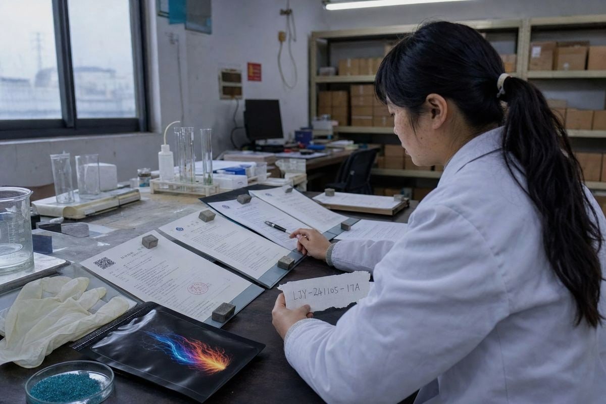 Documentos de cumplimiento aduanero Compliance documents needed to clear US and EU customs for flame products (ID#4)
