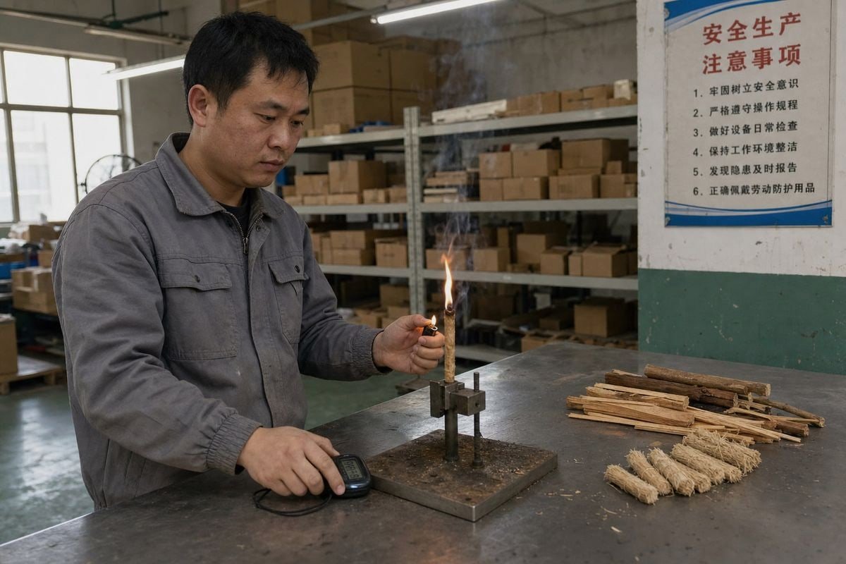 Ideal ratio and quantity of wood fire starters for a starter kit (ID#1)