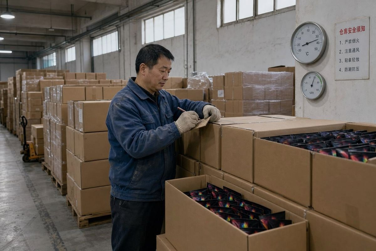 Control shelf life and storage conditions of Magic Fire Powder for better turnover efficiency (ID#1)
