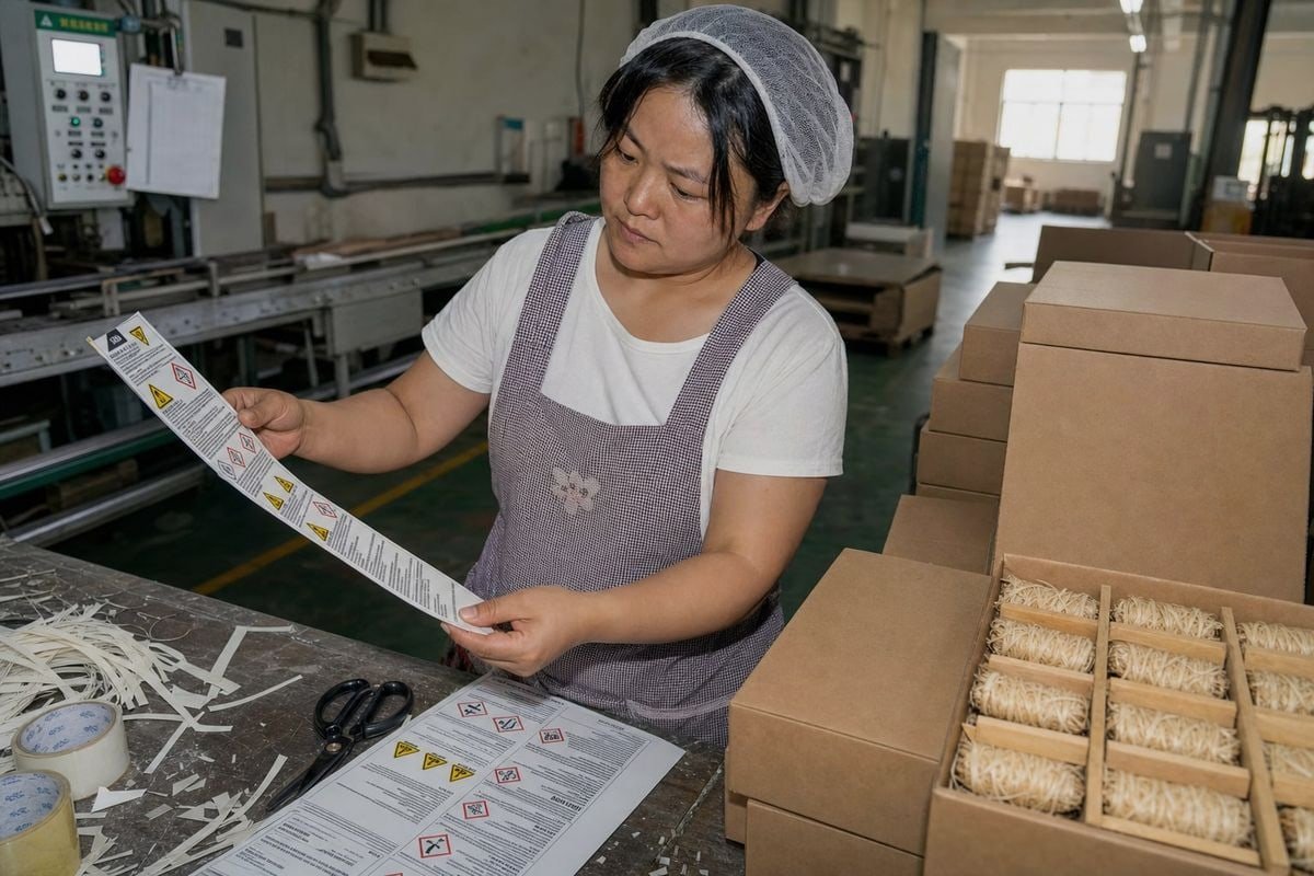 Regional safety labeling and warning standards impact on packaging costs (ID#3)