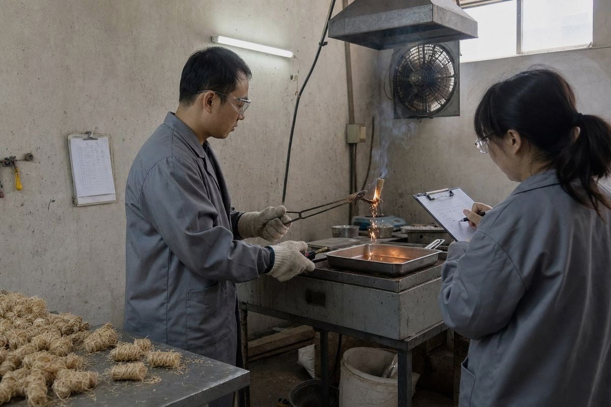 Steps to confirm fire starter CPSA compliance including testing and bilingual labeling before import (ID#3)