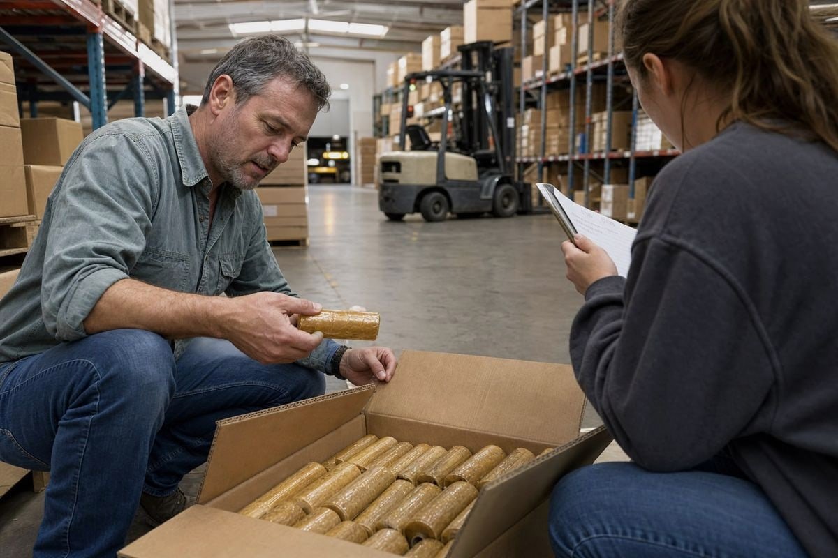 Supplier Compliance Proof Supplier compliance proof preventing unexpected border inspections for wood fire starters (ID#5)