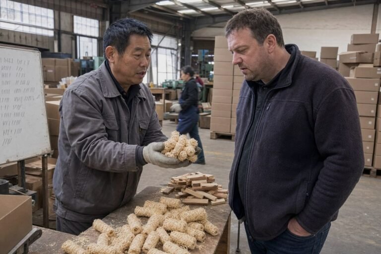 Comment comparer l'approvisionnement direct en usine et les agents d'achat pour les allume-feu en bois ?