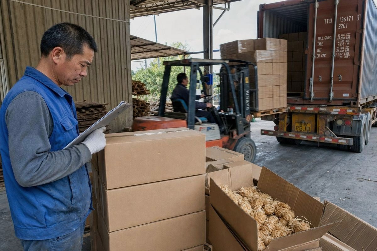 Customs data reveals a wood fire starter supplier's real export shipment history (ID#2)