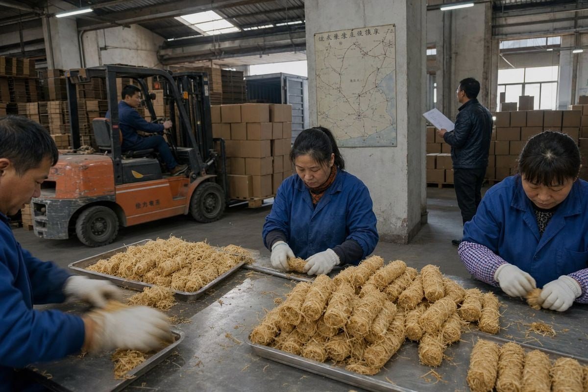 China's wood fire starter supply chain compared for capacity and tariff impact (ID#1)