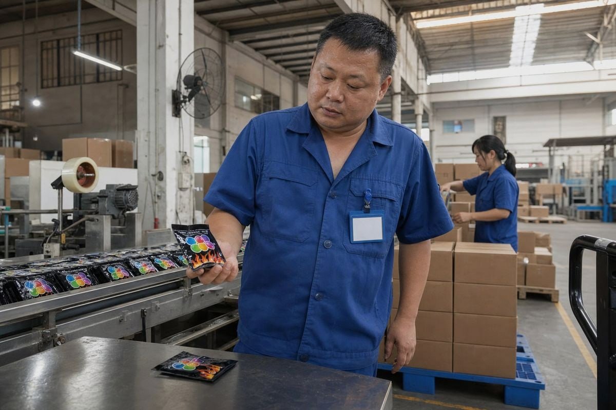 Confirming sample quality matches mass-production output before bulk ordering (ID#5)