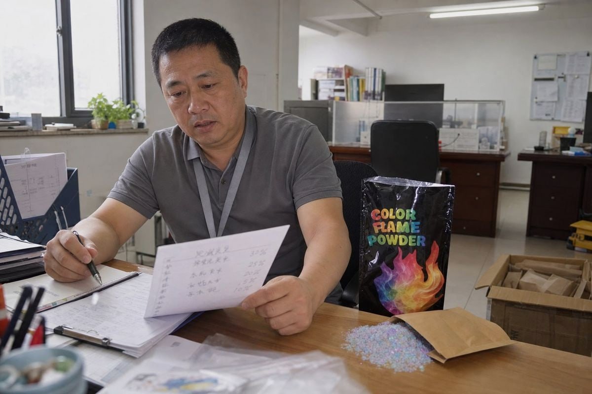 Key evaluation metrics for choosing long-term Magic Fire powder suppliers (ID#1)