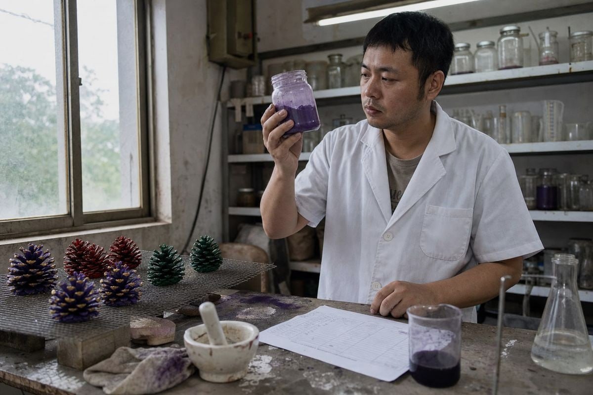 Non-Toxic Material Verification Verifying non-toxic dyes and coatings through MSDS and REACH compliance documents (ID#3)