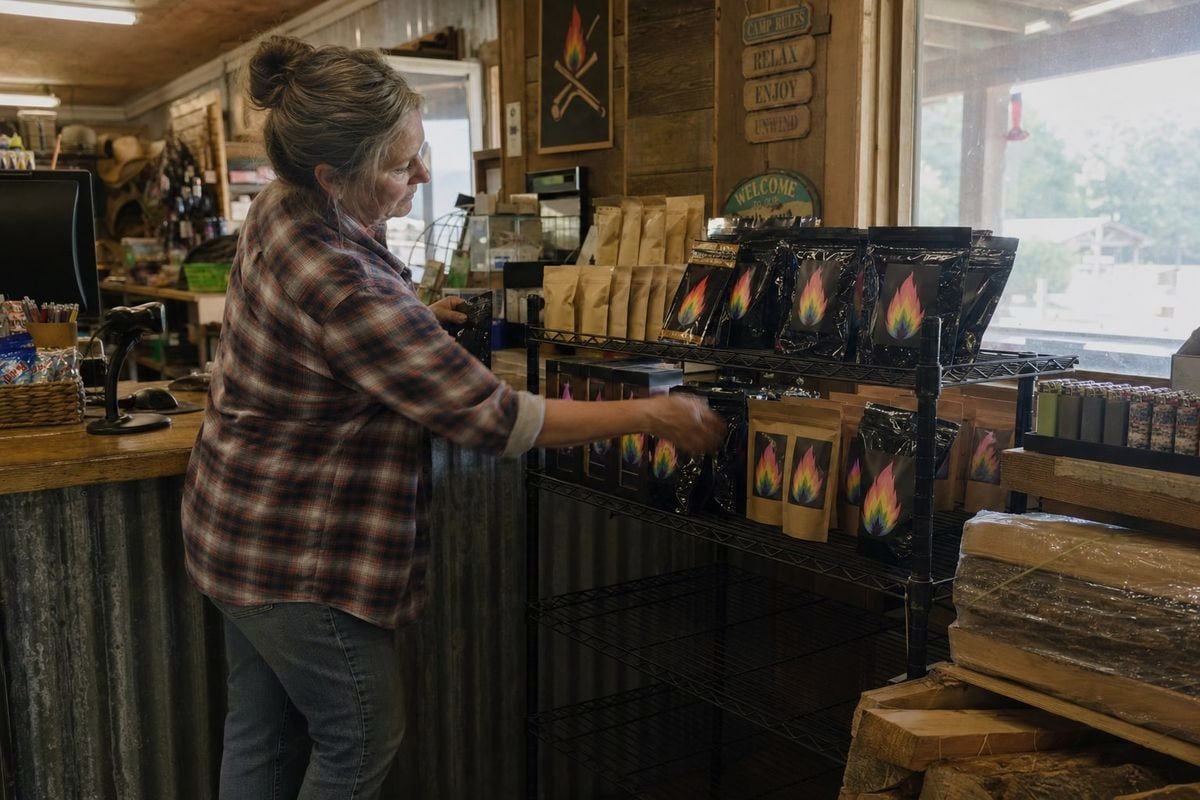Determining ideal magic fire powder order quantity for campsite retail stores (ID#1)