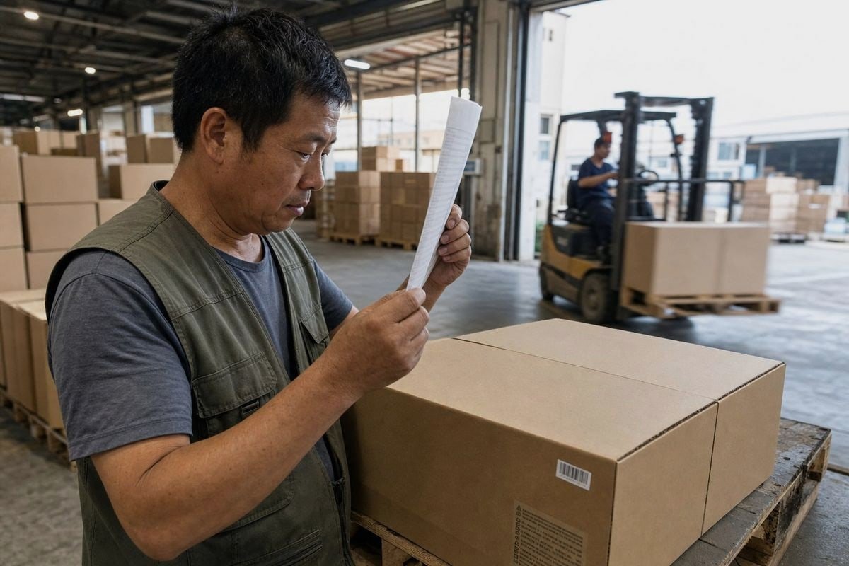 Pre-shipment audit process verifying packaging safety before bulk retail order approval (ID#5)