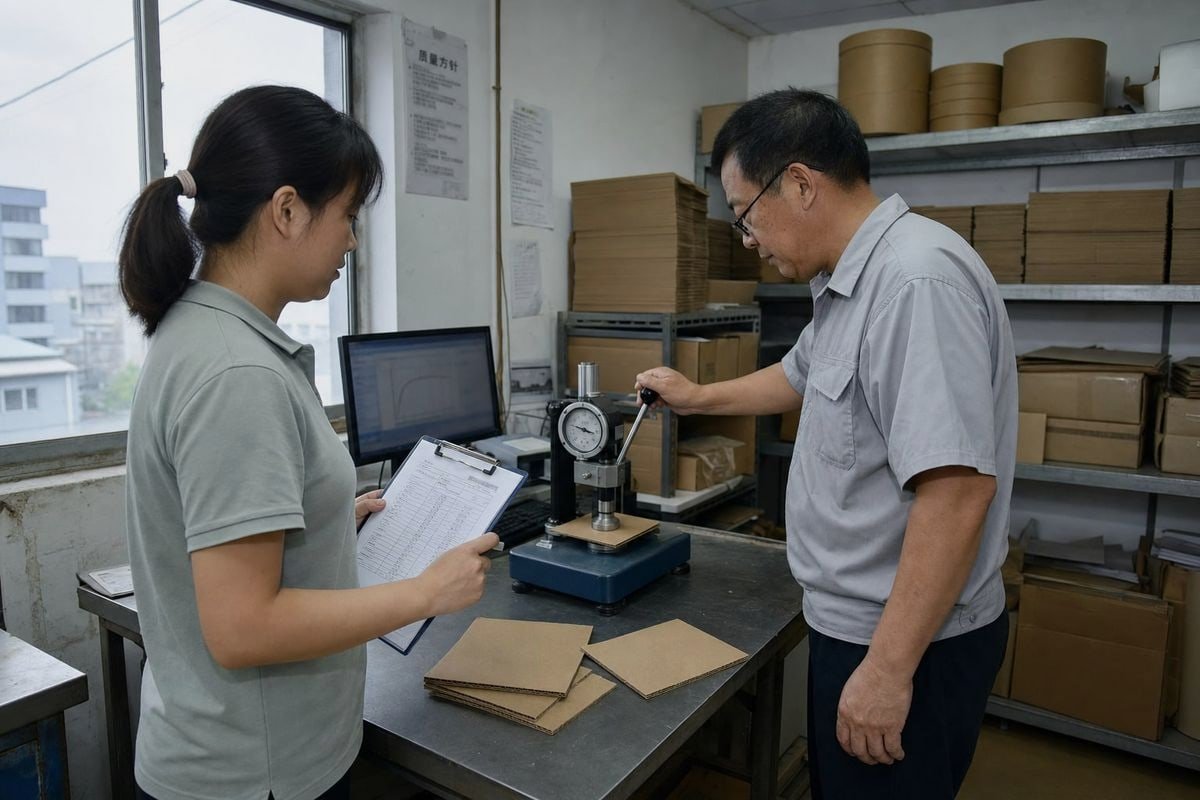 Edge Crush, Mullen Burst, and Box Compression Test reports for bulk carton orders (ID#2)