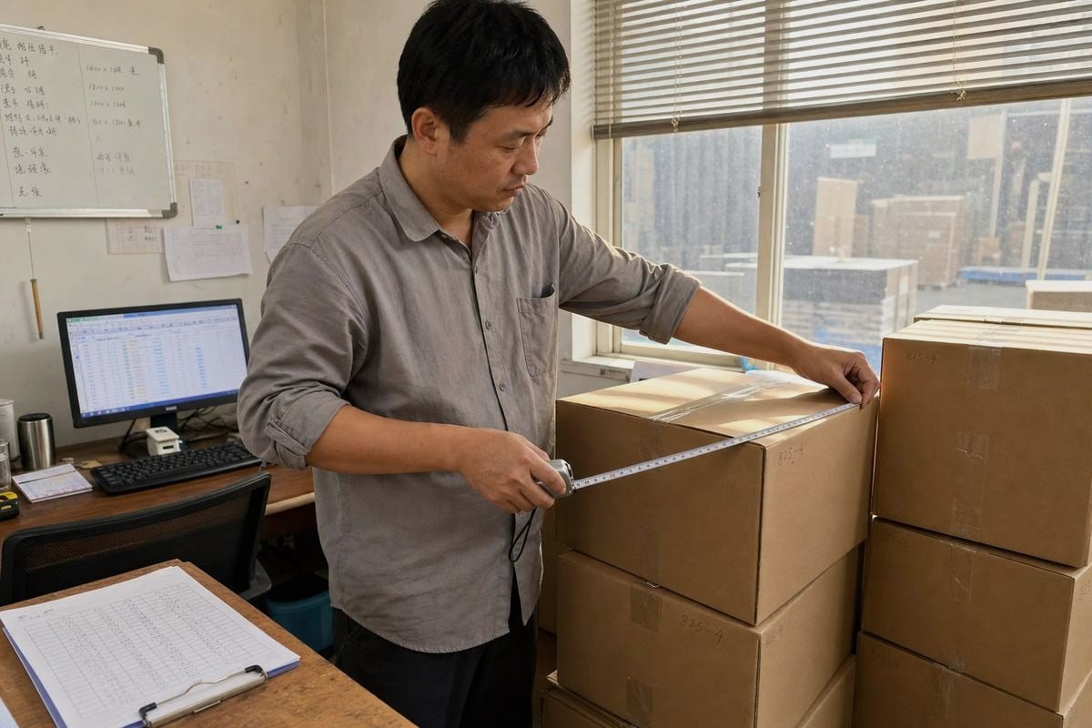 Carton Size Calculation Calculating carton CBM and pallet configuration to maximize usable container volume capacity (ID#3)