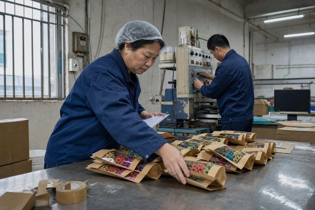 Trial Order Minimums Factory minimum order quantities for first-time trial orders of colored pine cones (ID#2)