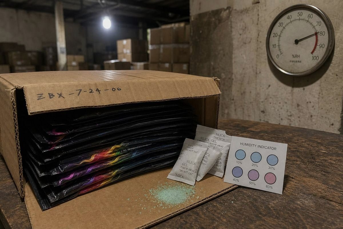 Packaging Performance Test Reports Sunrich provides certified test reports proving packaging performance under high-humidity conditions (ID#4)