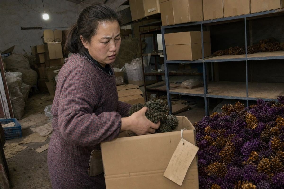 Single Supplier Risks Five stacked risks of relying on a single fireplace pine cone supplier including quality and pricing (ID#2)