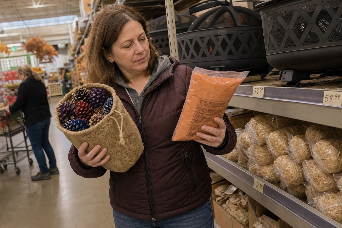 Private-label colored pine cones offer a mid-tier retail price without sacrificing quality (ID#4)